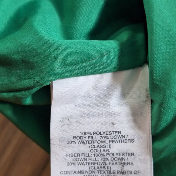 J Crew green quilted vest size XXS - Picture 3 of 5